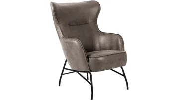 Morvella Fåtölj - Grå - Möbler - Fåtölj & stolar - Fåtölj - Öronlappsfåtölj