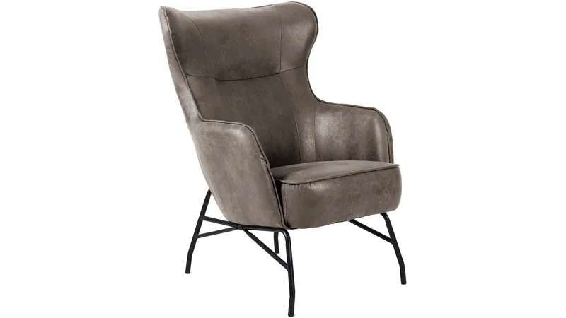 Morvella Fåtölj - Grå - Möbler - Fåtölj & stolar - Fåtölj - Öronlappsfåtölj