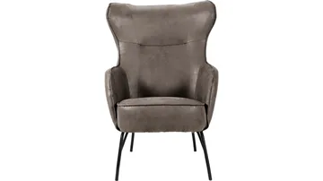 Morvella Fåtölj - Grå - Möbler - Fåtölj & stolar - Fåtölj - Öronlappsfåtölj