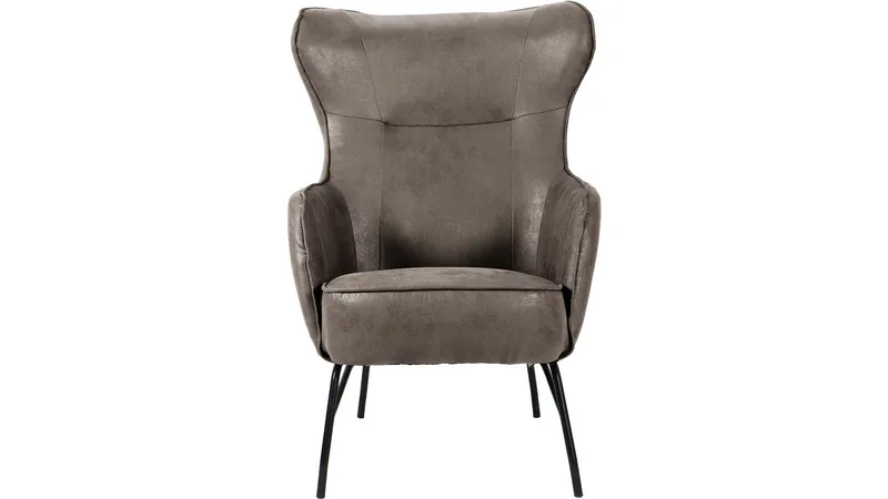 Morvella Fåtölj - Grå - Möbler - Fåtölj & stolar - Fåtölj - Öronlappsfåtölj