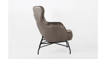 Morvella Fåtölj - Grå - Möbler - Fåtölj & stolar - Fåtölj - Öronlappsfåtölj