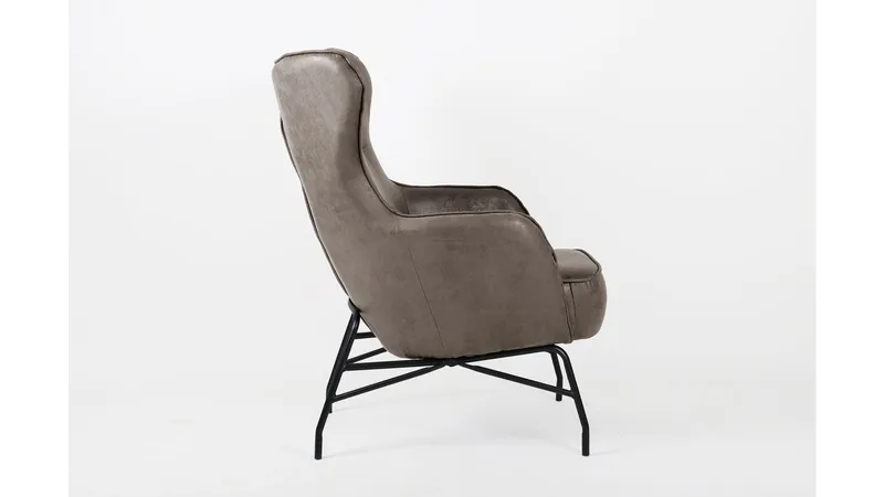 Morvella Fåtölj - Grå - Möbler - Fåtölj & stolar - Fåtölj - Öronlappsfåtölj