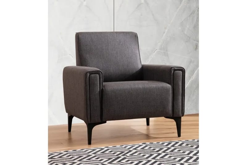 Naoko Fåtölj - Mörkgrå - Möbler - Fåtölj & stolar - Fåtölj