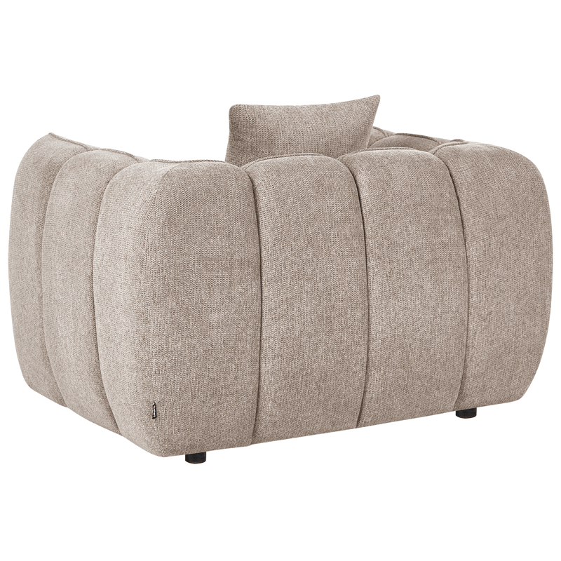 Ness Modern Fåtölj i Tyg - Taupe - Möbler - Fåtölj & stolar - Fåtölj