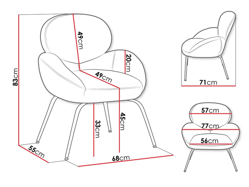 Neylin Fåtölj - Beige - Möbler - Fåtölj & stolar - Fåtölj
