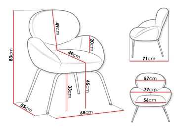 Neylin Fåtölj - Beige - Möbler - Fåtölj & stolar - Fåtölj