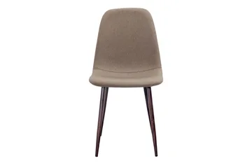 Nibe Matstol - Brun/Metallben Valnöt - Möbler - Fåtölj & stolar - Matstol & köksstol