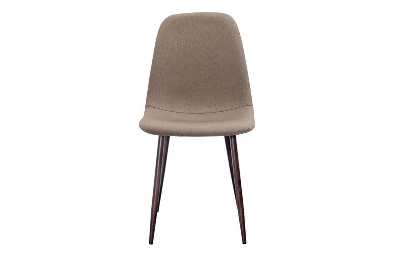 Nibe Matstol - Brun/Metallben Valnöt - Möbler - Fåtölj & stolar - Matstol & köksstol