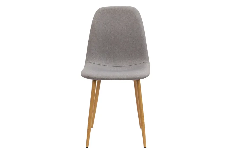 Nibe Matstol - Grå/Metallben Ek - Möbler - Fåtölj & stolar - Matstol & köksstol