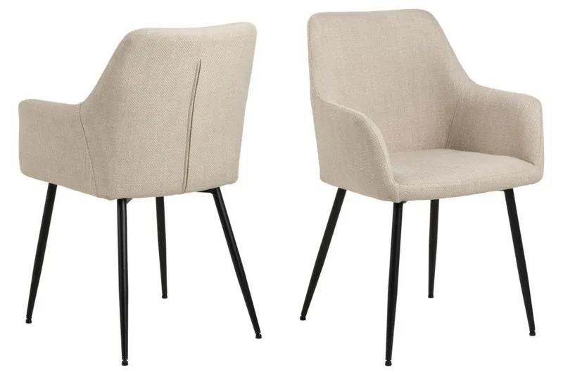 Nielsby Karmstol - Beige - Möbler - Fåtölj & stolar - Matstol & köksstol