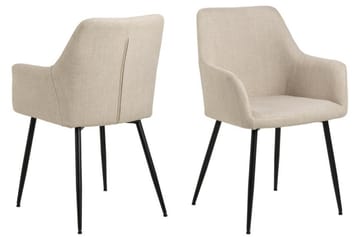 Nielsby Karmstol - Beige - Möbler - Fåtölj & stolar - Matstol & köksstol