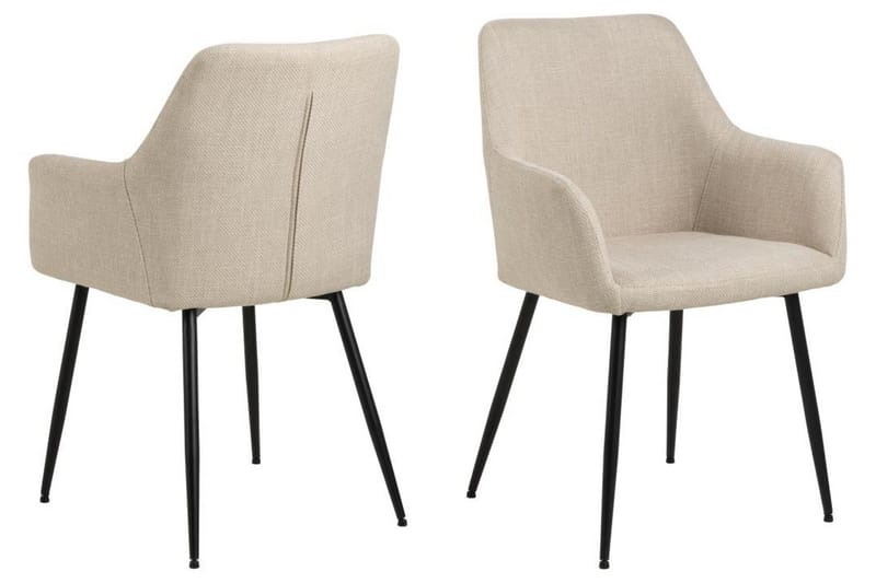 Nielsby Karmstol - Beige - Möbler - Fåtölj & stolar - Matstol & köksstol