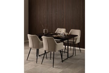 Nielsby Karmstol - Beige - Möbler - Fåtölj & stolar - Matstol & köksstol