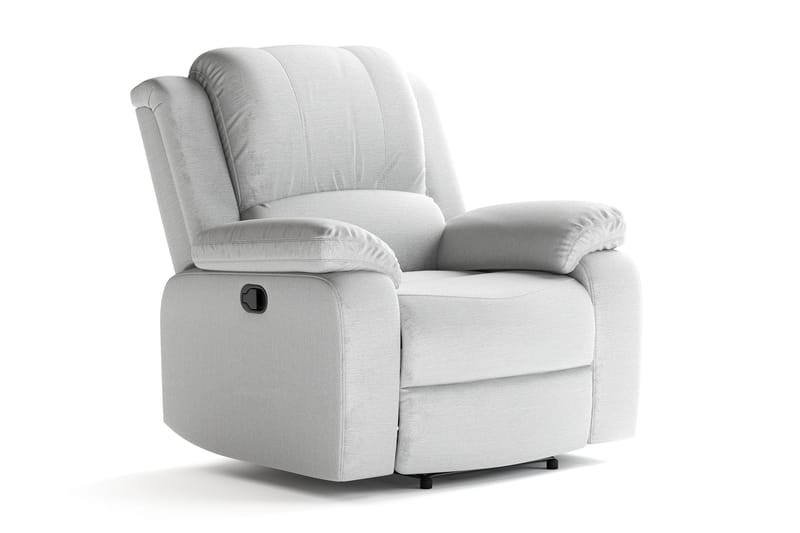 Norbo Reclinerfåtölj Biofåtölj - Fällbar fåtölj i Tyg - Vilfåtölj - Ljusgrå - Möbler - Fåtölj & stolar - Fåtölj - Biofåtölj & reclinerfåtölj