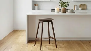 Norden Barstol 76 cm - Valnöt - Möbler - Fåtölj & stolar - Barstol & barpall