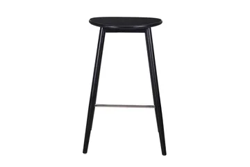 Norden Barstol i trä – barstol utan rygg för kök & bar - Svart - Möbler - Fåtölj & stolar - Barstol & barpall