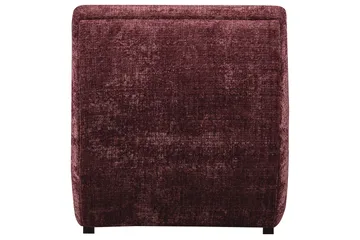 Observe Rektangulär Modern Fåtölj i Chenille - Bordeaux - Möbler - Fåtölj & stolar - Fåtölj