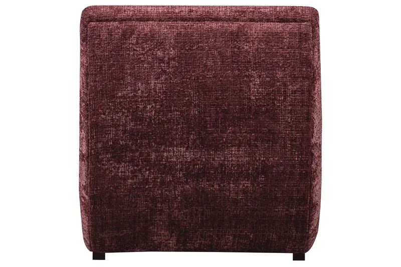 Observe Rektangulär Modern Fåtölj i Chenille - Bordeaux - Möbler - Fåtölj & stolar - Fåtölj