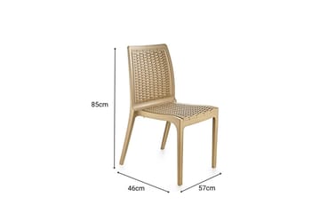 Omber Matstol - Beige - Möbler - Fåtölj & stolar - Matstol & köksstol