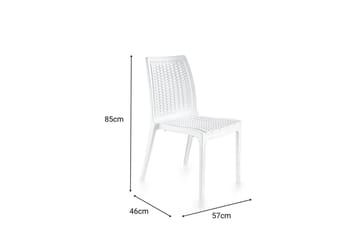 Omber Matstol - Vit - Möbler - Fåtölj & stolar - Matstol & köksstol