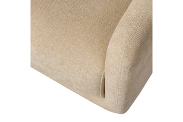Oscar Fåtölj i Chenille - Beige - Möbler - Fåtölj & stolar - Fåtölj