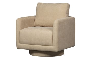 Oscar Fåtölj i Chenille - Beige - Möbler - Fåtölj & stolar - F åtölj