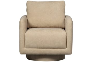 Oscar Fåtölj i Chenille - Beige - Möbler - Fåtölj & stolar - Fåtölj