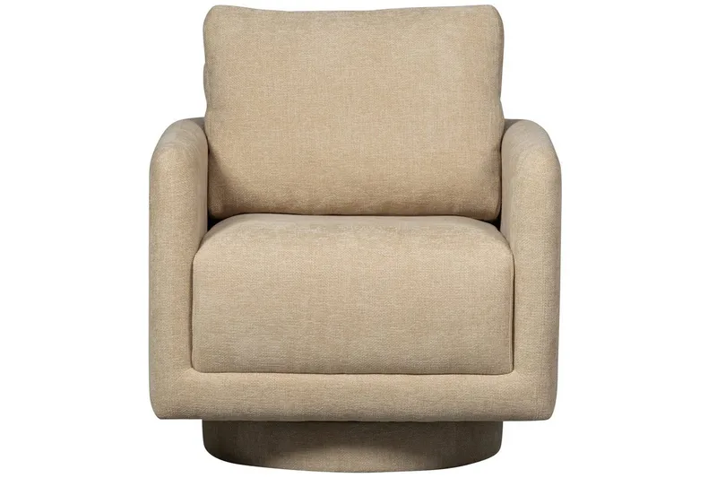 Oscar Fåtölj i Chenille - Beige - Möbler - Fåtölj & stolar - Fåtölj