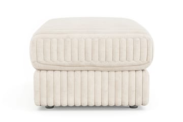 Adelsö by Gynning Rektangulär Fotpall i Manchester - Beige - Möbler - Fåtölj & stolar - Pall & puff - Fotpallar