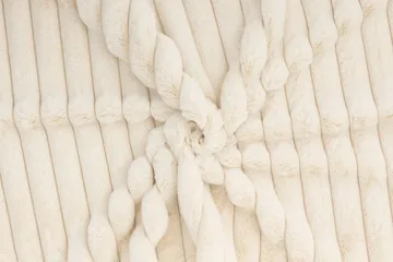 Adelsö by Gynning Rektangulär Fotpall i Manchester - Beige - Möbler - Fåtölj & stolar - Pall & puff - Fotpallar