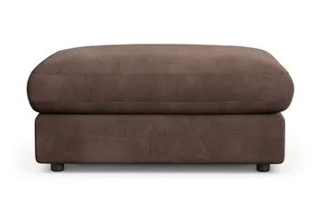 Adelsö by Gynning Rektangulär Fotpall i Manchester - Brun - Möbler - Fåtölj & stolar - Pall & puff - Fotpallar