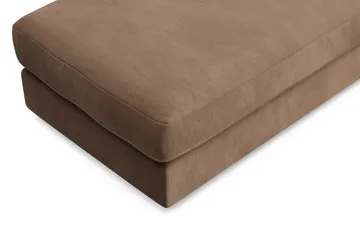 Adelsö by Gynning Rektangulär Fotpall i Manchester - Brun - Möbler - Fåtölj & stolar - Pall & puff - Fotpallar