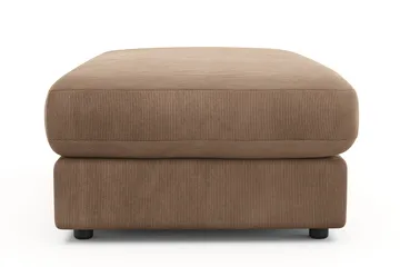 Adelsö by Gynning Rektangulär Fotpall i Manchester - Brun - Möbler - Fåtölj & stolar - Pall & puff - Fotpallar