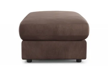 Adelsö by Gynning Rektangulär Fotpall i Manchester - Brun - Möbler - Fåtölj & stolar - Pall & puff - Fotpallar