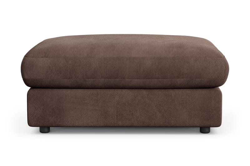 Adelsö by Gynning Rektangulär Fotpall i Manchester, Brun