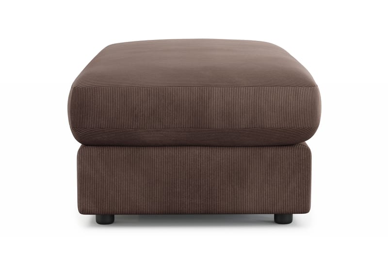 Adelsö by Gynning Rektangulär Fotpall i Manchester - Brun - Möbler - Fåtölj & stolar - Pall & puff - Fotpallar