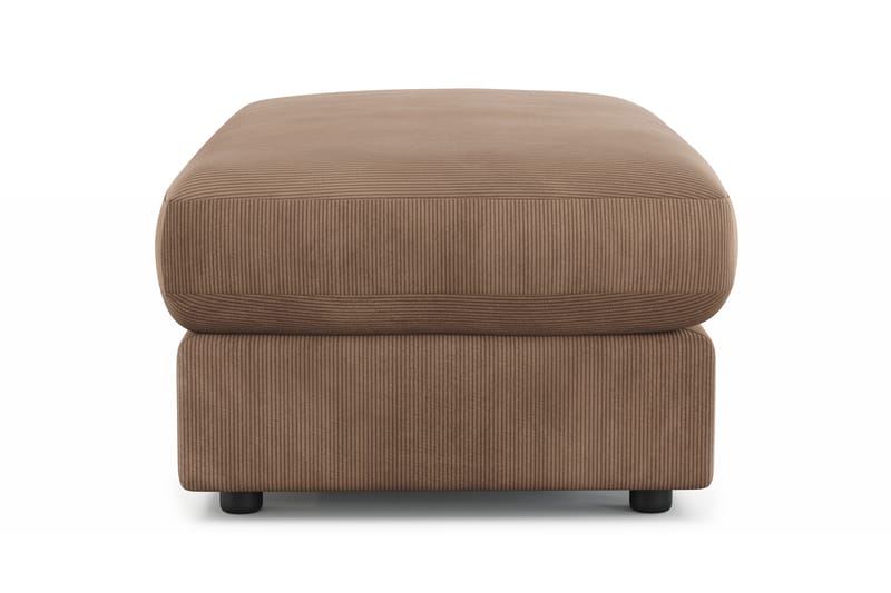 Adelsö by Gynning Rektangulär Fotpall i Manchester - Brun - Möbler - Fåtölj & stolar - Pall & puff - Fotpallar