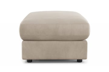 Adelsö by Gynning Rektangulär Fotpall i Manchester - Greige - Möbler - Fåtölj & stolar - Pall & puff - Fotpallar