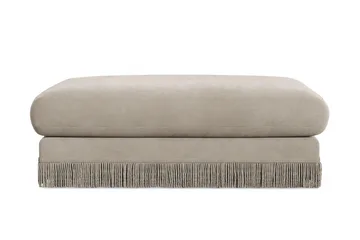 Adelsö by Gynning Rektangulär Fotpall i Sammet