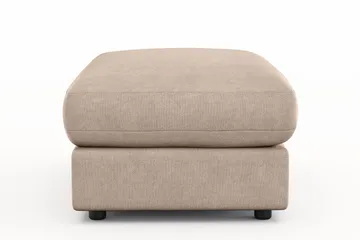 Adelsö by Gynning Rektangulär Fotpall i Tyg - Beige - Möbler - Fåtölj & stolar - Pall & puff - Fotpallar