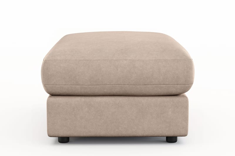 Adelsö by Gynning Rektangulär Fotpall i Tyg - Beige - Möbler - Fåtölj & stolar - Pall & puff - Fotpallar