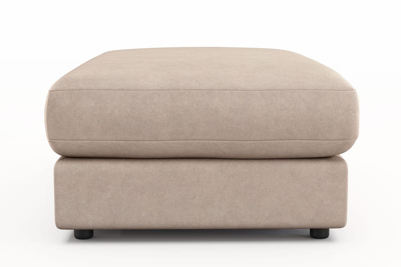 Adelsö by Gynning Rektangulär Fotpall i Tyg - Beige - Möbler - Fåtölj & stolar - Pall & puff - Fotpallar