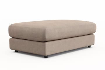 Adelsö by Gynning Rektangulär Fotpall i Tyg - Beige - Möbler - Fåtölj & stolar - Pall & puff - Fotpallar