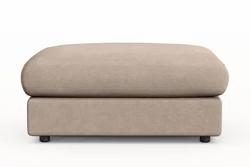 Adelsö by Gynning Rektangulär Fotpall i Tyg - Beige - Möbler - Fåtölj & stolar - Pall & puff - Fotpallar