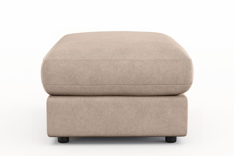 Adelsö by Gynning Rektangulär Fotpall i Tyg - Beige - Möbler - Fåtölj & stolar - Pall & puff - Fotpallar