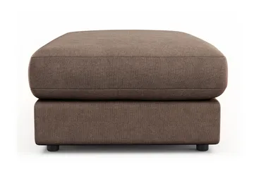Adelsö by Gynning Rektangulär Fotpall i Tyg - Brun - Möbler - Fåtölj & stolar - Pall & puff - Fotpallar