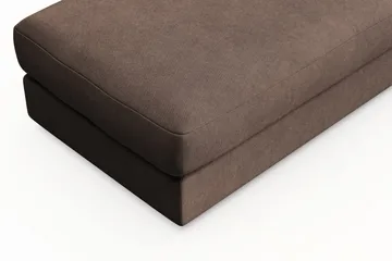 Adelsö by Gynning Rektangulär Fotpall i Tyg - Brun - Möbler - Fåtölj & stolar - Pall & puff - Fotpallar