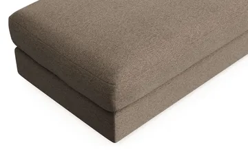 Adelsö by Gynning Rektangulär Fotpall i Tyg - Brun - Möbler - Fåtölj & stolar - Pall & puff - Fotpallar