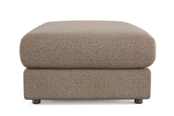 Adelsö by Gynning Rektangulär Fotpall i Tyg - Brun - Möbler - Fåtölj & stolar - Pall & puff - Fotpallar