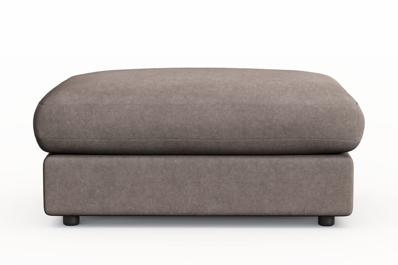 Adelsö by Gynning Rektangulär Fotpall i Tyg - Brun - Möbler - Fåtölj & stolar - Pall & puff - Fotpallar